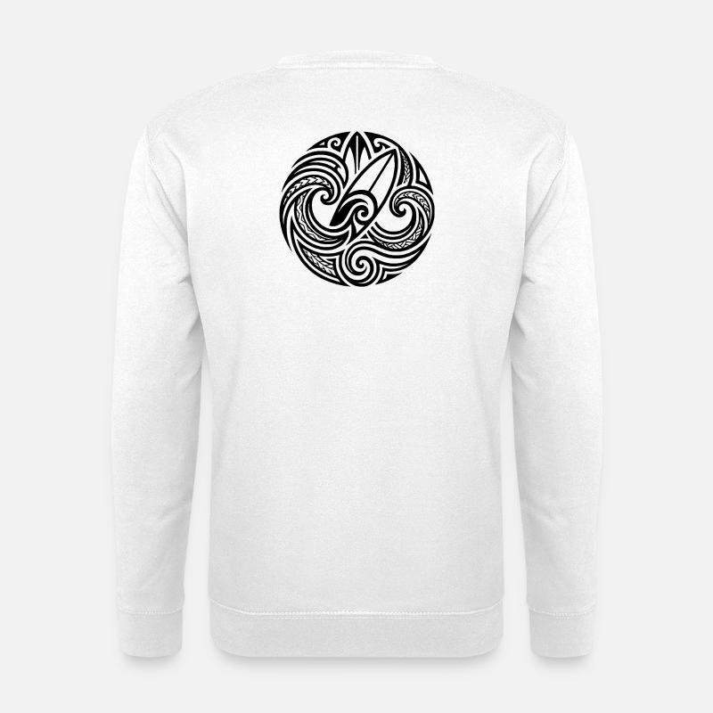 Island Flow Back - Unisex Sweatshirt - white