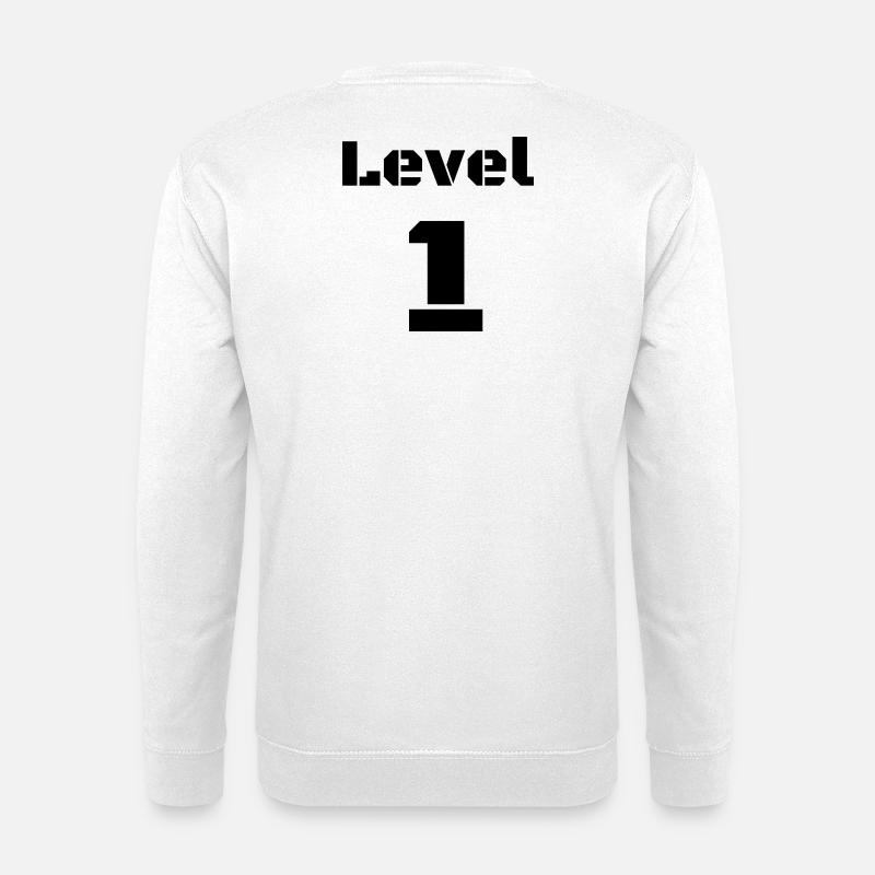 Level 1 - Unisex Sweatshirt - white