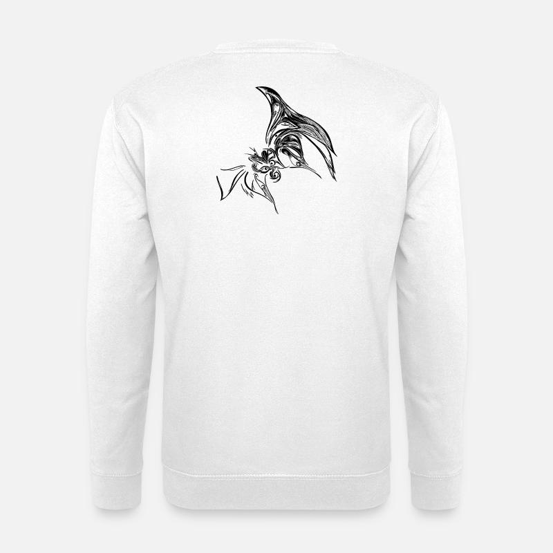 Creative Butterfly - Unisex Pullover - Weiß
