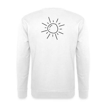 UNE Soleil - Sweat-shirt Unisexe - blanc - Dos