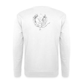 Faithful Bird - Unisex Sweatshirt - white - Back