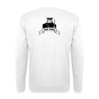 LE ROI Banderole - Sweat-shirt Unisexe - blanc - Dos