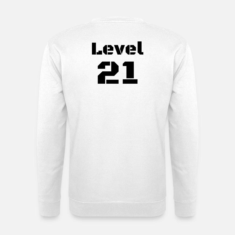 Level 21 - Unisex Sweatshirt - white