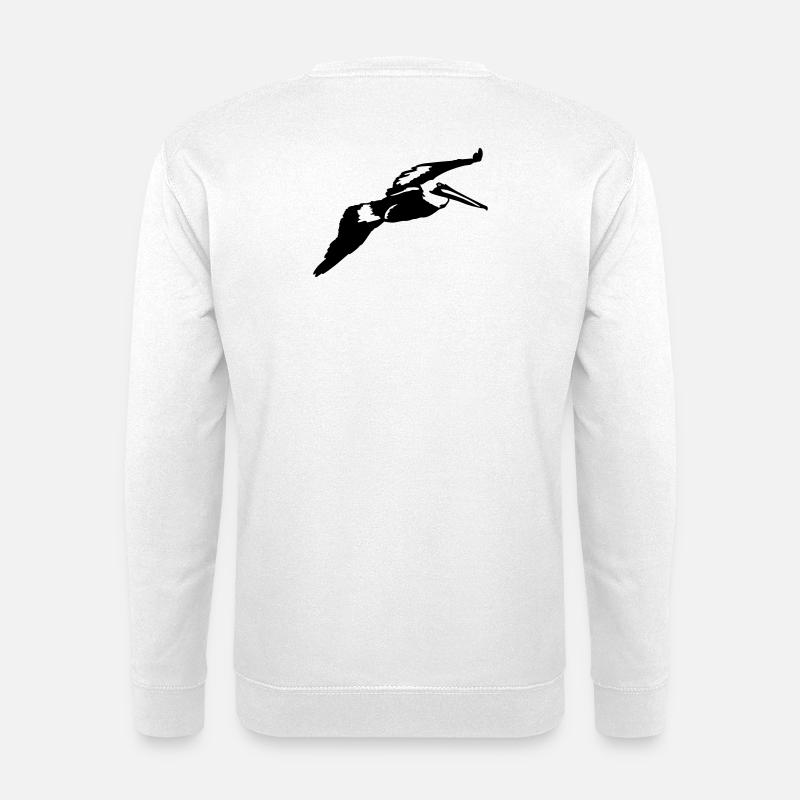 pelikan - Unisex Pullover - Weiß