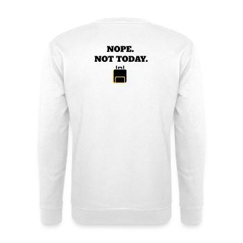 Golden Lounge Line - Unisex Sweatshirt - white - Back