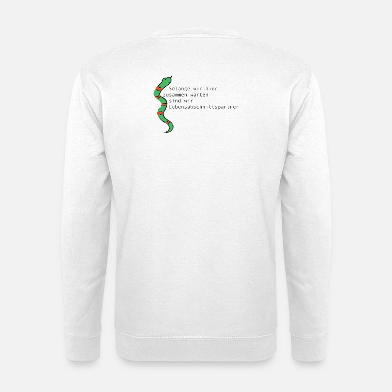 LEBENSABSCHNITTSPARTNER - Unisex Pullover - Weiß