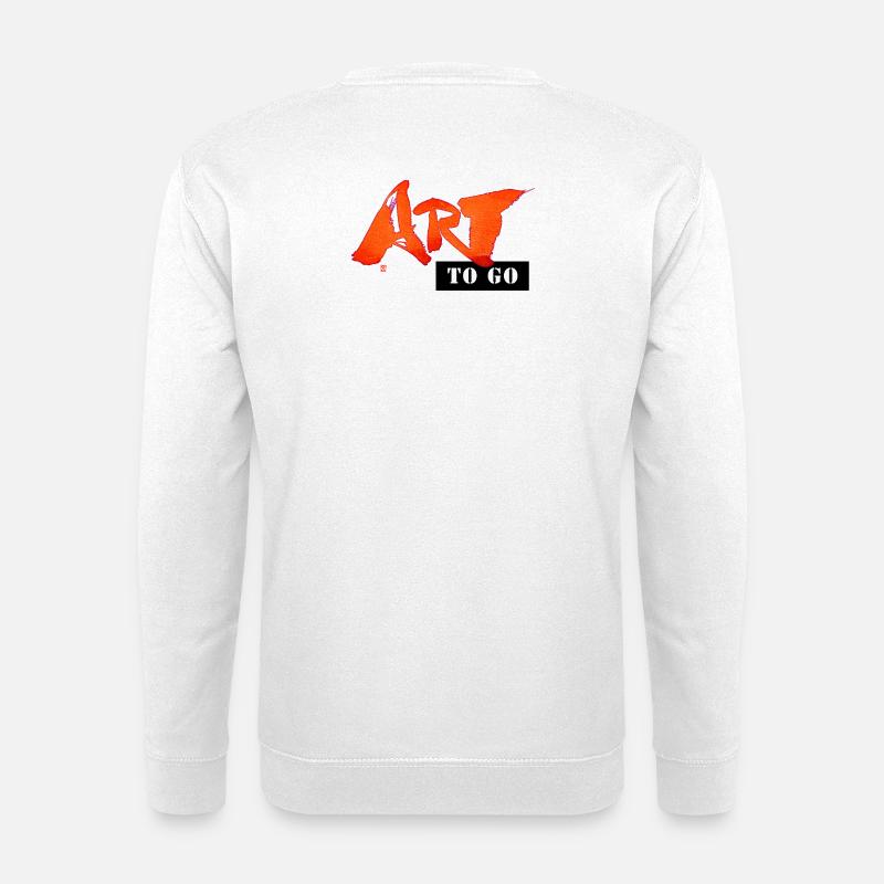 250609 ART to go - Unisex Pullover - Weiß
