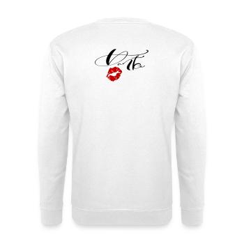 Thank you - Unisex Sweatshirt - white - Back
