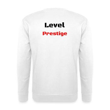 Level Prestige - Unisex Pullover - Weiß - Hinten