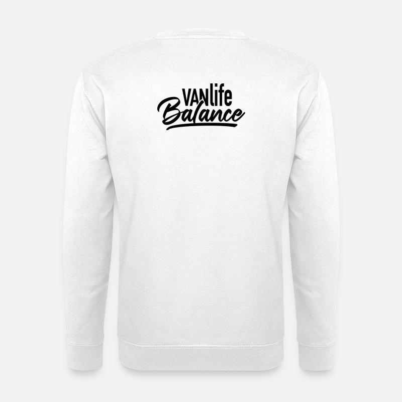 VANlifeBalance - Unisex Pullover - Weiß