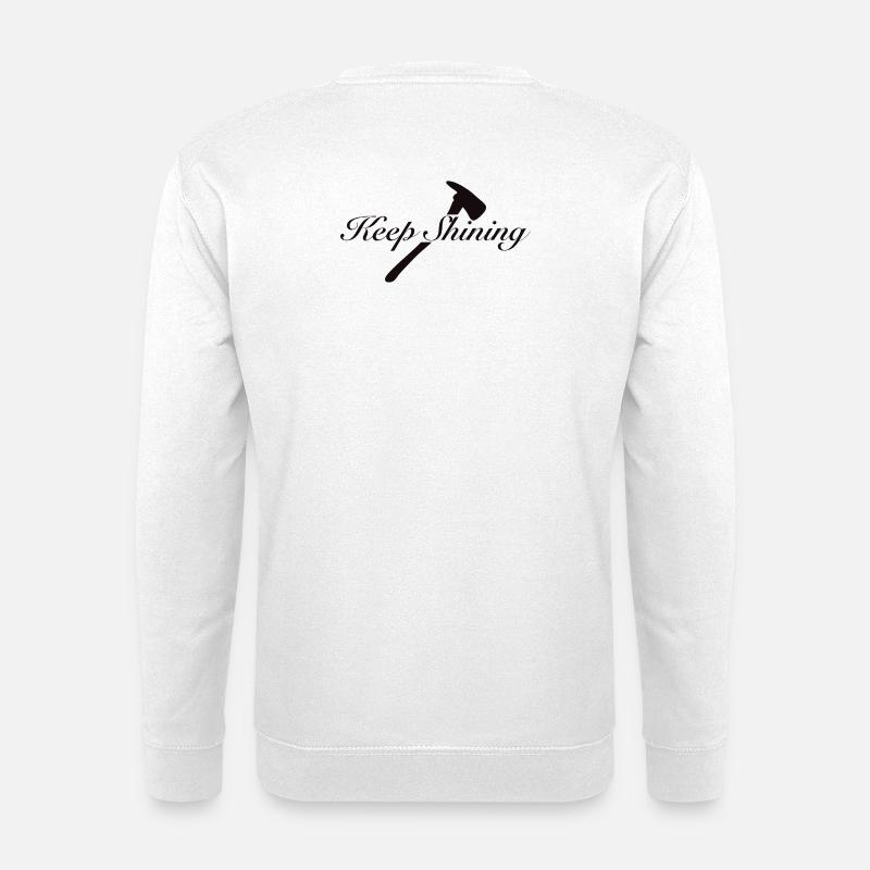 Keep Shining - Unisex Sweatshirt - white