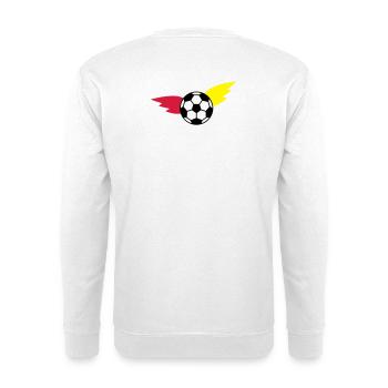 Championnat de ballon de football - Sweat-shirt Unisexe - blanc - Dos