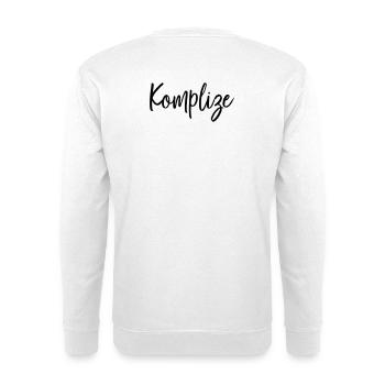 Komplize Freund Partner Geschenk - Unisex Pullover - Weiß - Hinten