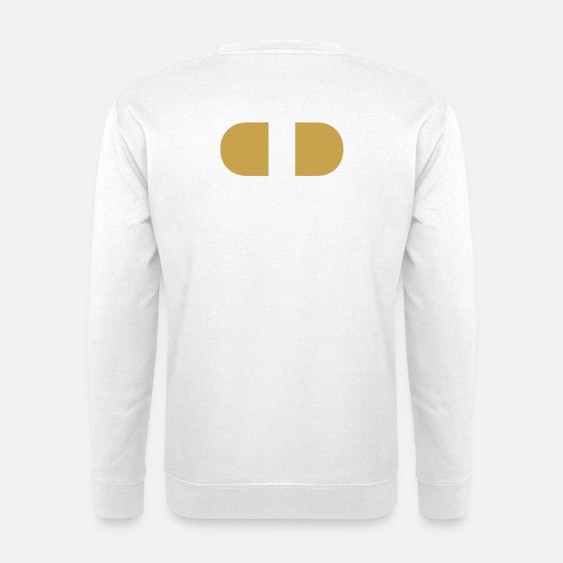 Controller Split Gold - Unisex Sweatshirt - white