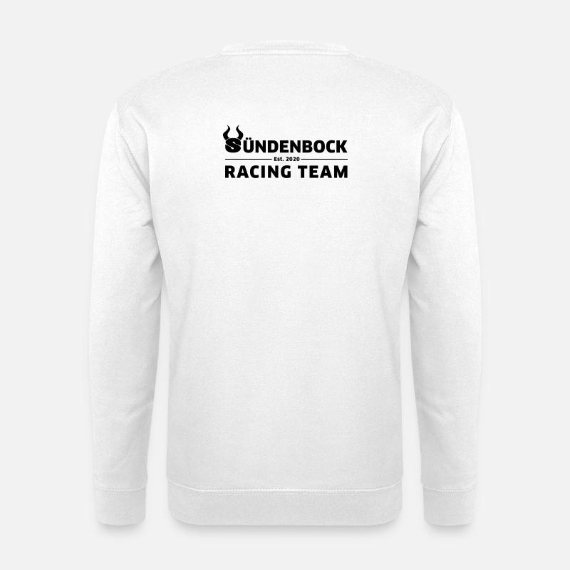 Racing Team Design GREEN - Unisex Pullover - Weiß