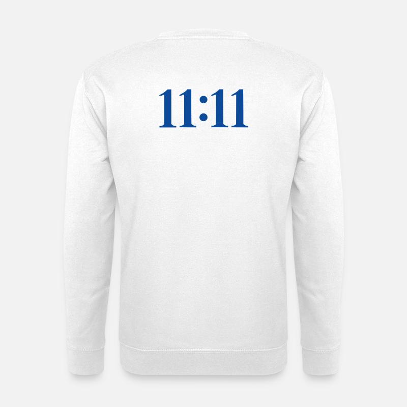 11:11 - Unisex Pullover - Weiß