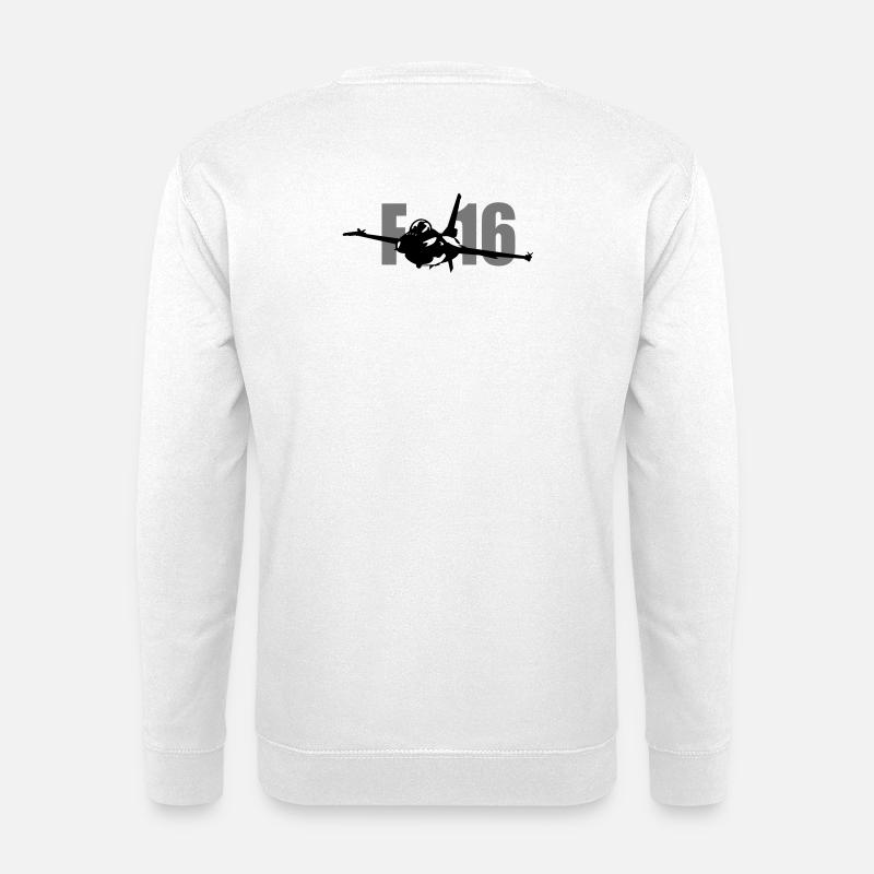 Mr. Adrenalin Pilot - Unisex Pullover - Weiß