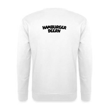 Hamburger Deern - Unisex Pullover - Weiß - Hinten