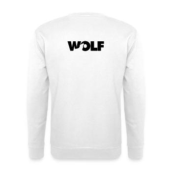 Loup - Sweat-shirt Unisexe - blanc - Dos