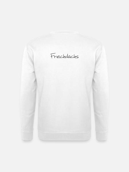 Frechdachs Kind Kleinkind frech Geschenk - Unisex Pullover - Weiß