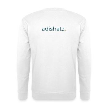 Adishatz – Béarn & Gascogne Minimalist - Unisex Pullover - Weiß - Hinten - Michal (187cm)