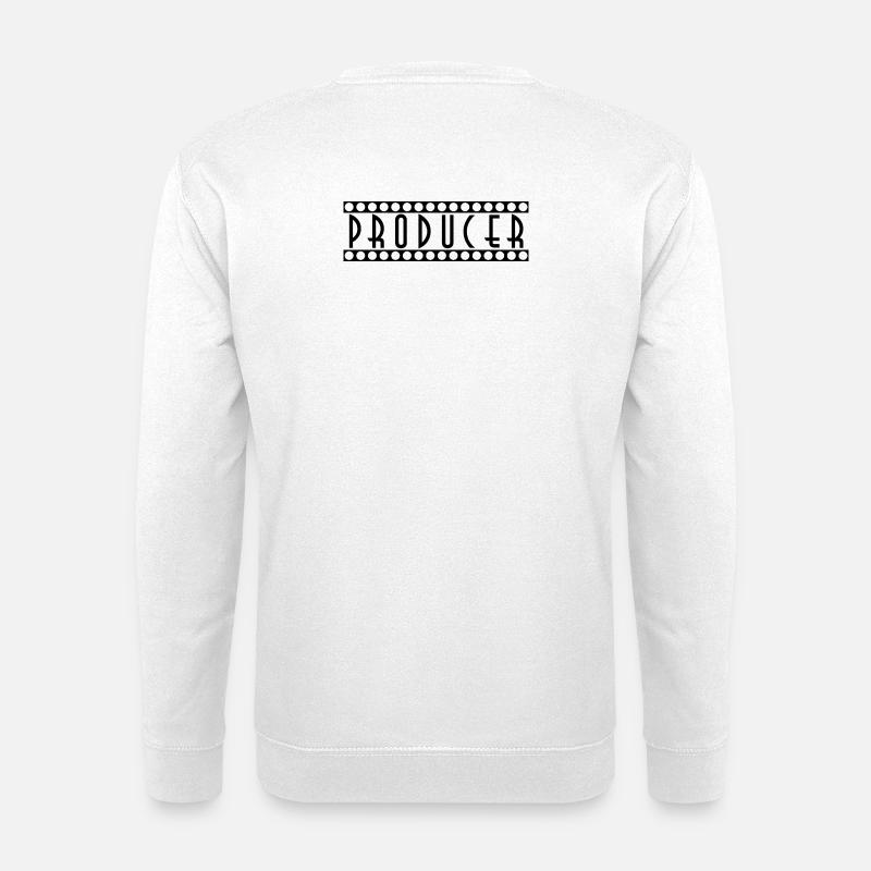 Produzent - Unisex Pullover - Weiß