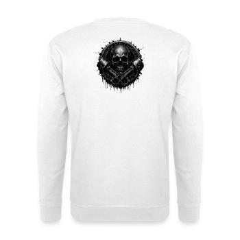 De l’essence dans le sang - Sweat-shirt Unisexe - blanc - Dos