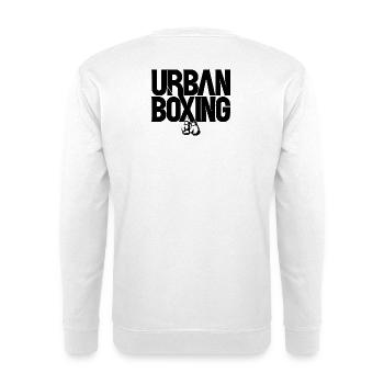 Boxing - Unisex Pullover - Weiß - Hinten