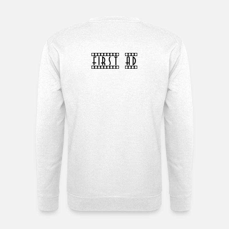 First_AD - Unisex Pullover - Weiß