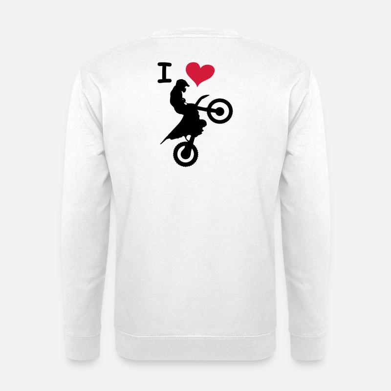 love jump - Unisex Pullover - Weiß