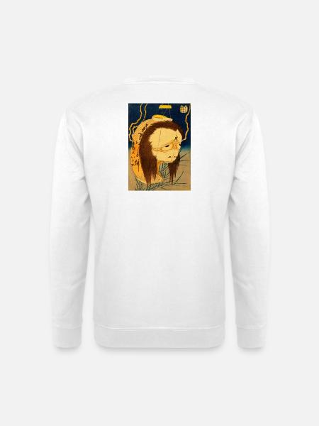 Oiwa-san - Unisex Pullover - Weiß