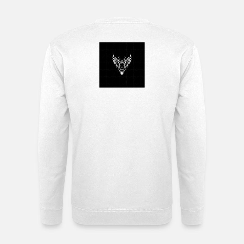 Schwarzer Adler - Unisex Pullover - Weiß