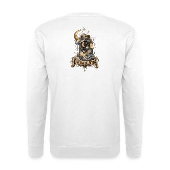 Capture all your dreams and make them come true - Unisex Sweatshirt - white - Back