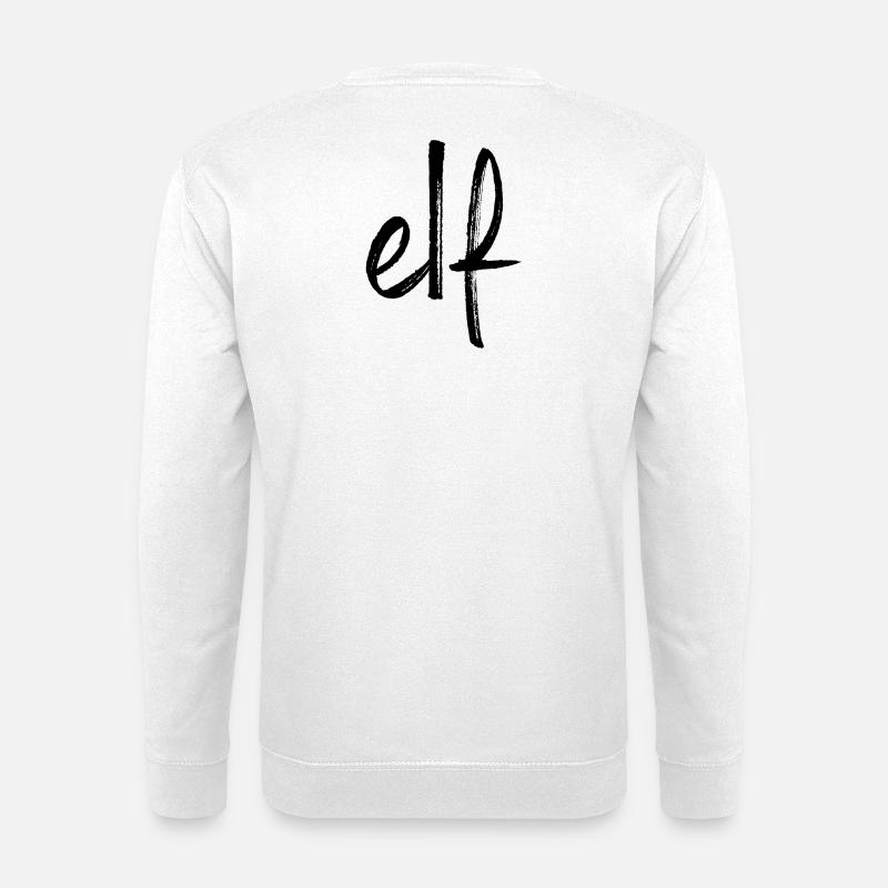 elf 11 Geburtstag Zahl Mannschaft Ziffer Geschenk - Unisex Pullover - Weiß
