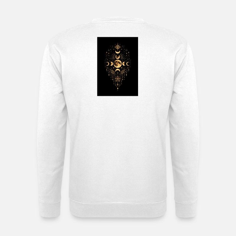 Full Moon Portal - Cosmic Alignment - Unisex Sweatshirt - white