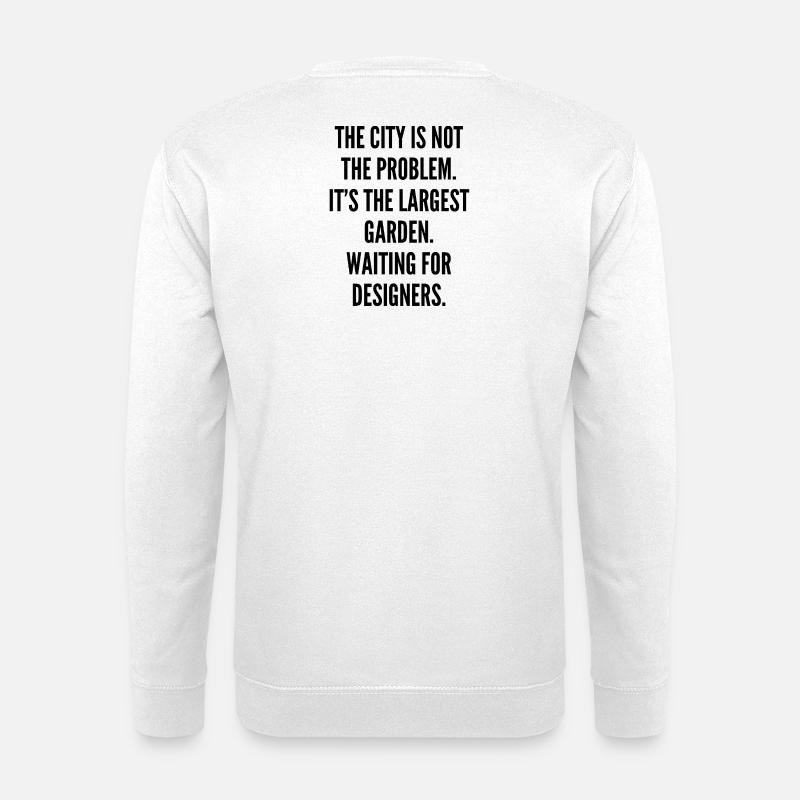 Downtown - Unisex Sweatshirt - white