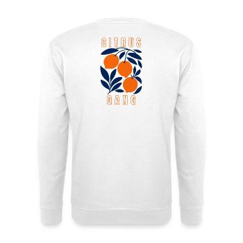Citrus Gang - Sweat-shirt Unisexe - blanc - Dos