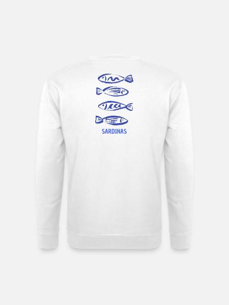 Sardinas - Unisex Pullover - Weiß