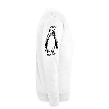 manchot - Sweat-shirt Unisexe - blanc - Droite