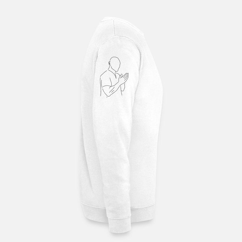 Johnny - Unisex Pullover - Weiß