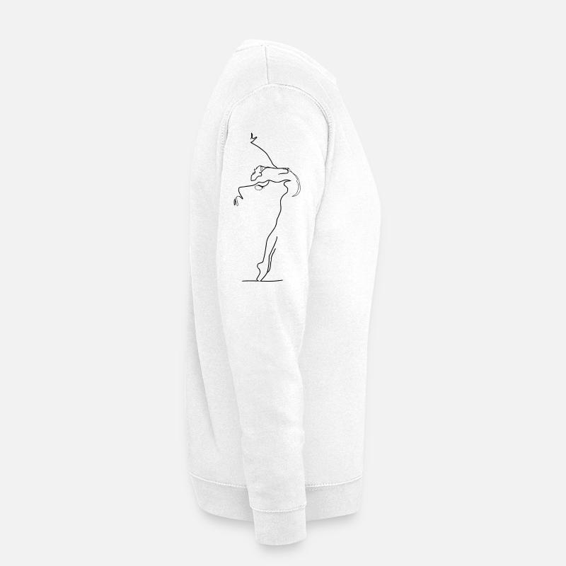 dance - Unisex Sweatshirt - white