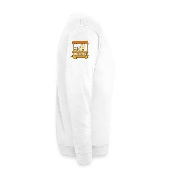 Ghost Lemonade – Süß & Gruselig - Unisex Pullover - Weiß - Rechts