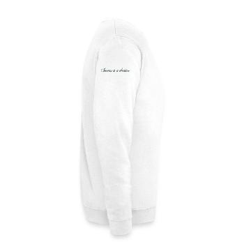 Success_is_a_decision - Unisex Pullover - Weiß - Rechts