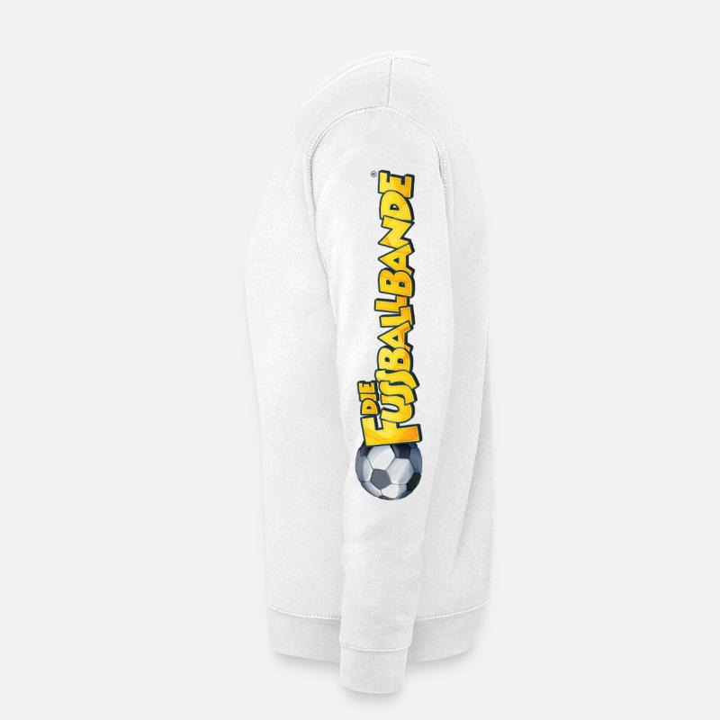 Fussballbande Logo Schriftzug - Unisex Pullover - Weiß
