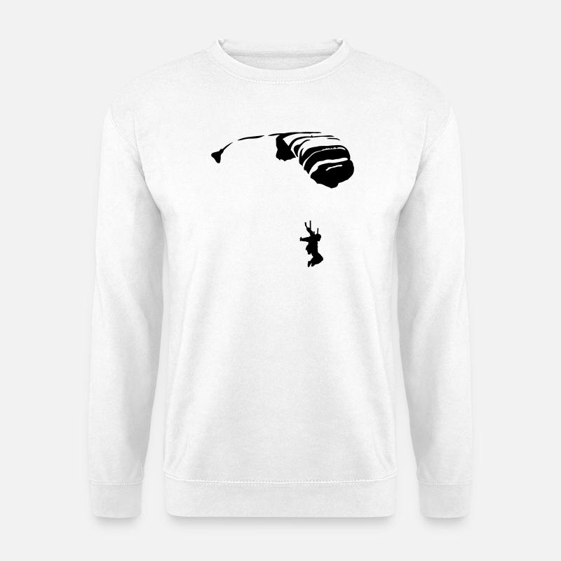 parachuting - Unisex Pullover - Weiß
