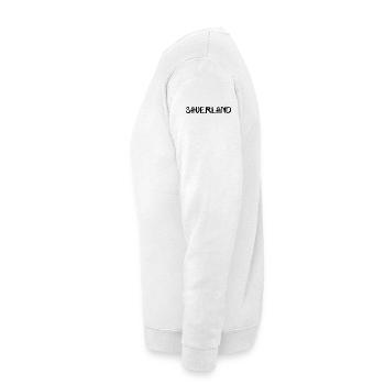 echt.SAUERLAND pur schwatt 2 - Unisex Pullover - Weiß - Links