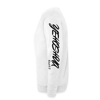 Yehoshua - Unisex Sweatshirt - white - Left