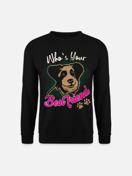 Hund und Hunde - Unisex Pullover - Schwarz