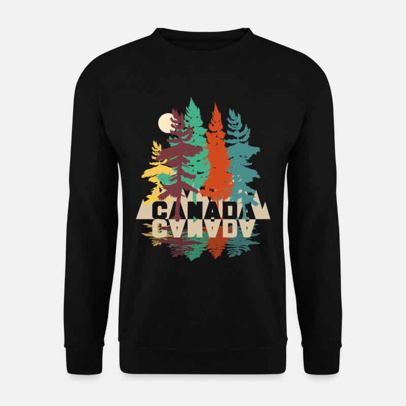 kanada - Unisex Pullover - Schwarz