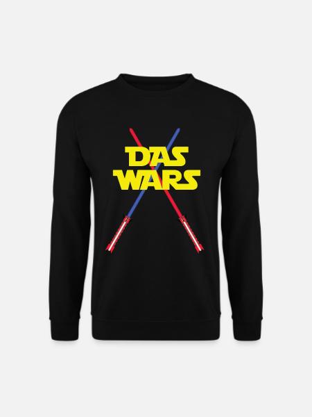 Das Wars mit Lichtschwertern - Unisex Pullover - Schwarz